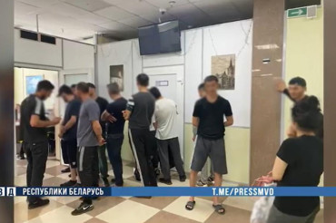 В Колодищах задержаны 32 иностранца за незаконный въезд в страну