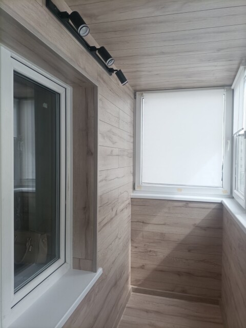 Отделка балкона и лоджии под ключ фото 3