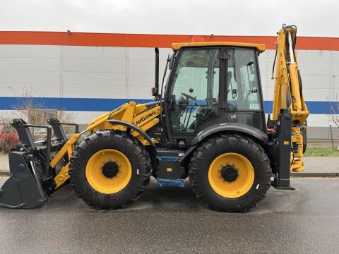 Аренда экскаватора-погрузчика фото 1