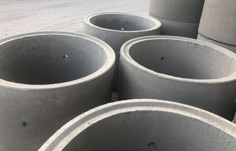 Бетонные кольца для канализации и водопровода. Канализация под ключ. фото 2