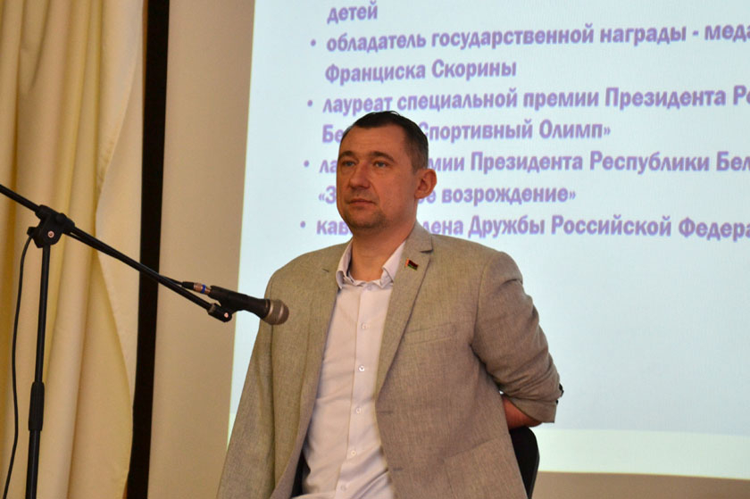 Алексей Талай провел мотивационную встречу с учащимися Колодищанской школы