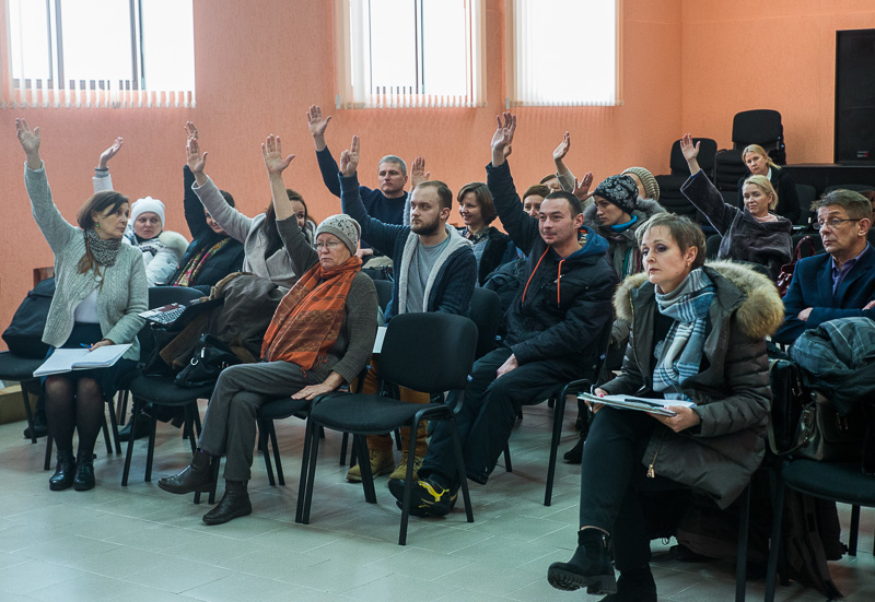 В Колодищах обсудили строительство газопровода
