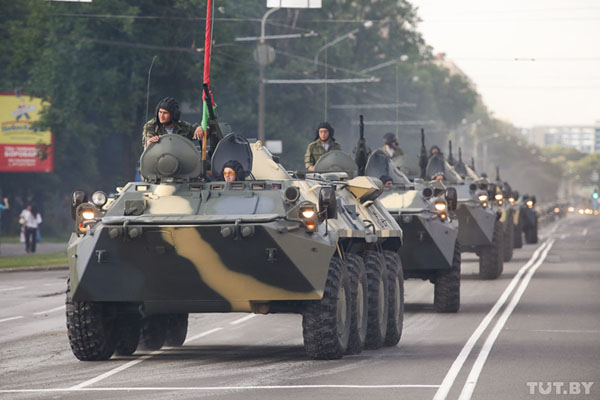 С 17 марта начнут ограничивать движение в направлении Колодищ из-за подготовки к параду