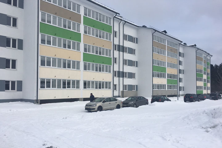 В Колодищах введен в эксплуатацию квартирный дом для сотрудников "АМКОДОРа"