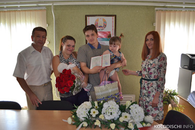 В Колодищах родился 100-ый ребенок с начала года