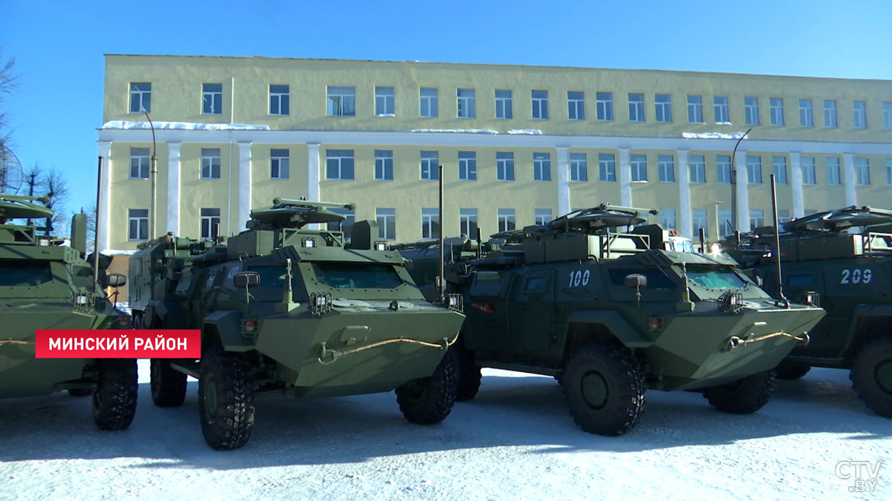 Новые образцы современной техники получили подразделения войск связи в  Колодищах – Колодищи Инфо