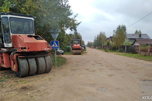 Стало известно, какие улицы заасфальтируют в Колодищах в 2024 году