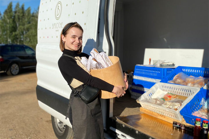 В Колодищи стала приезжать автолавка пекарни-кондитерской премиум-класса Brioche Paris