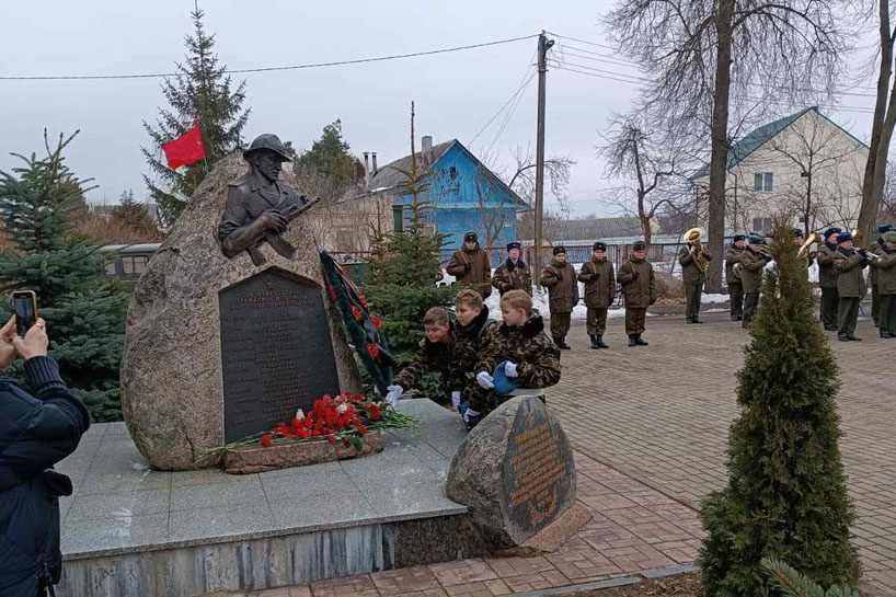 В Колодищах прошло торжественное мероприятие к 35-летию вывода советских войск из Афганистана