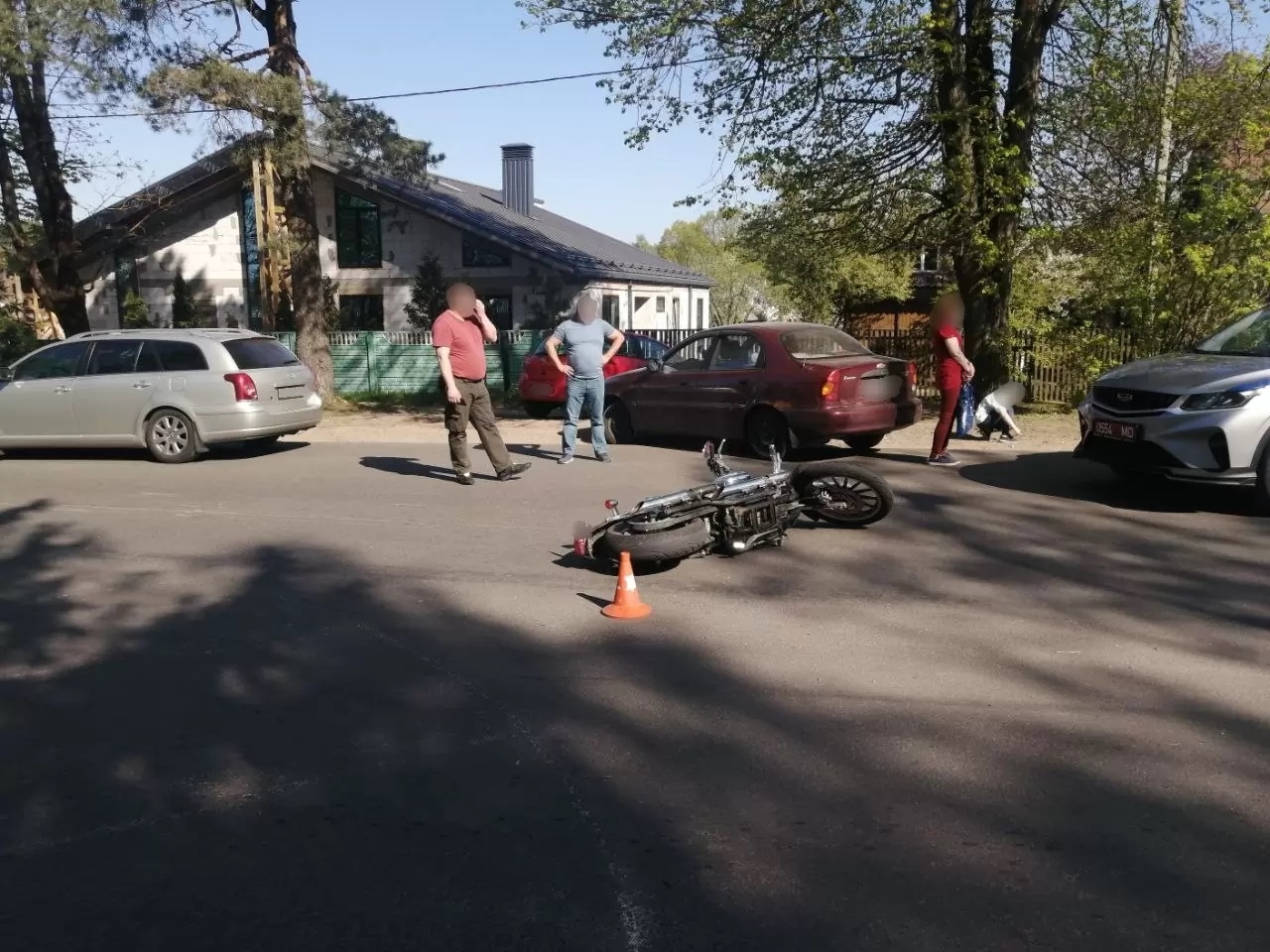 В Колодищах в результате ДТП травмирован мотоциклист