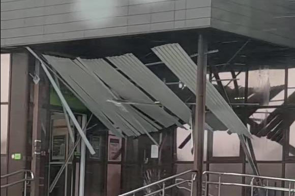 Последствия непогоды в Колодищах. Фото и видео