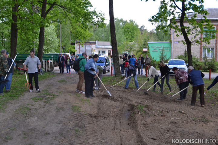 Колодищанский  сельисполком приглашает желающих на субботник