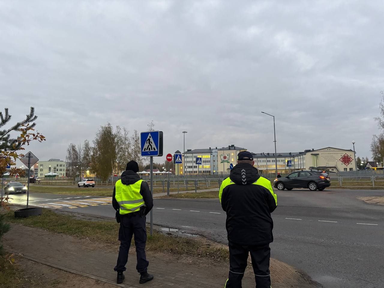Сотрудники ГАИ провели рейд, направленный на безопасность пешеходов в Колодищах
