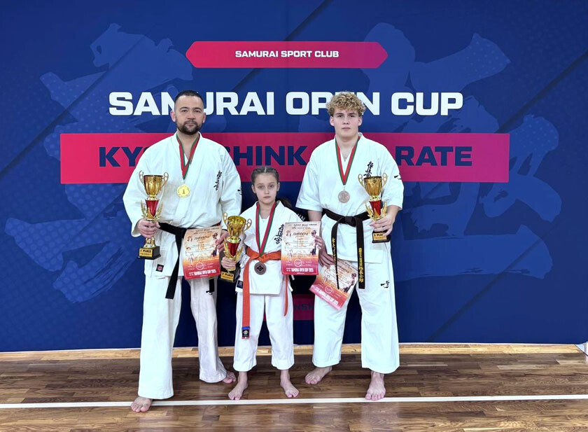 Каратисты из Колодищ выступили на международном турнире Samurai Open Cup 2025