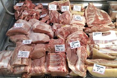 В жилой застройке Колодищи-2 открылся магазин свежего мяса