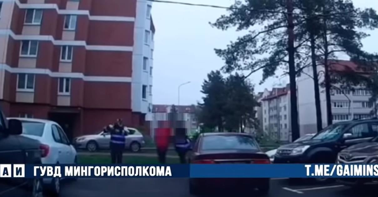 Пьяного водителя с погоней задержали в Колодищах. Видео
