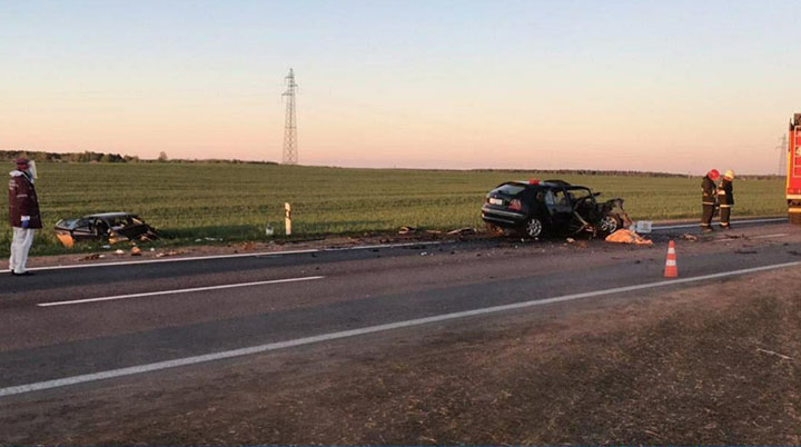 В ДТП на трассе М5 погибли три человека, один из них житель Колодищ