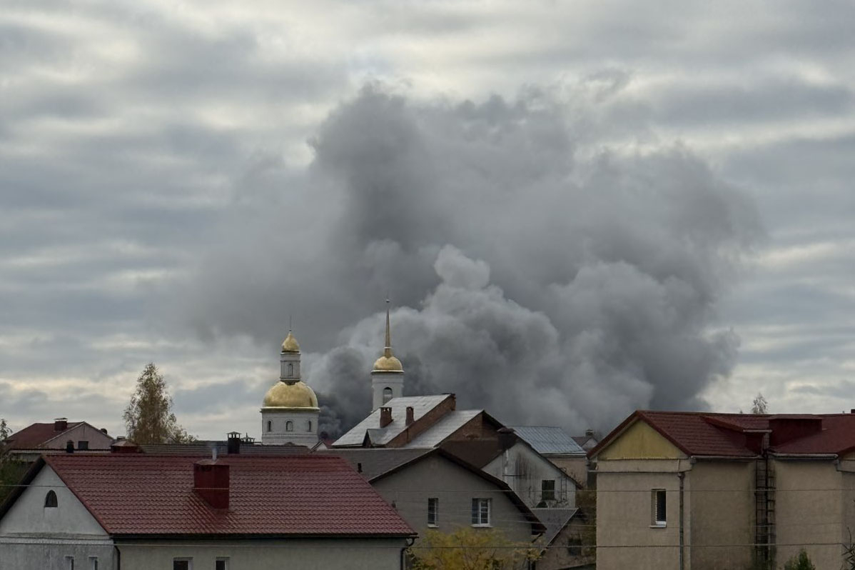 В Колодищах горел частный дом 