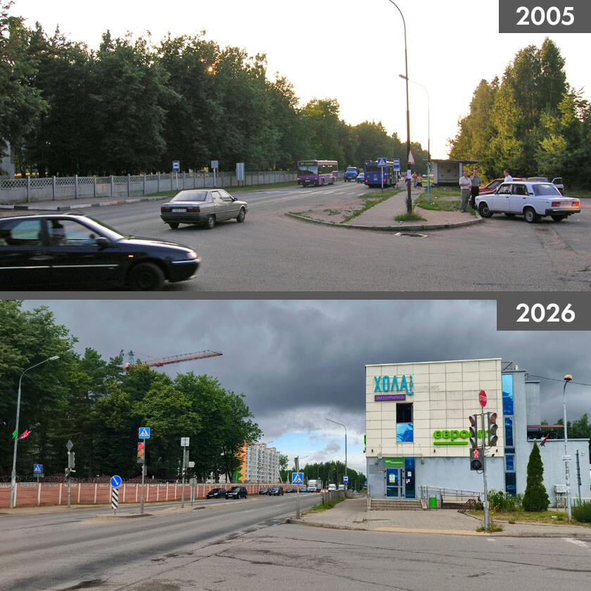 Как поменялись магазины в Колодищах за последние 15-20 лет. Фото