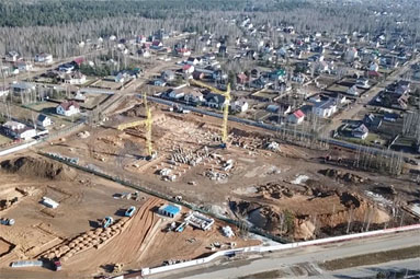 В связи со строительством школы на Полигоне будут отключать электричество 27 и 28 февраля