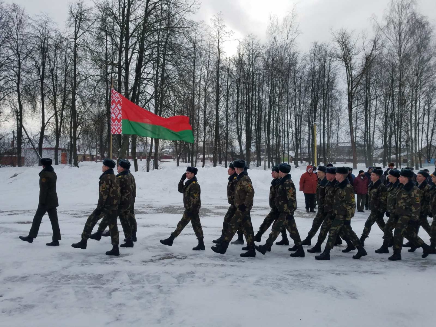 В Колодищах прошел районный митинг к годовщине вывода советских войск из Афганистана