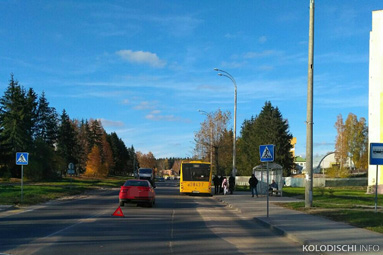 Водитель Audi сбил 11-летнего пешехода перебегавшего дорогу по ул. Тюленина