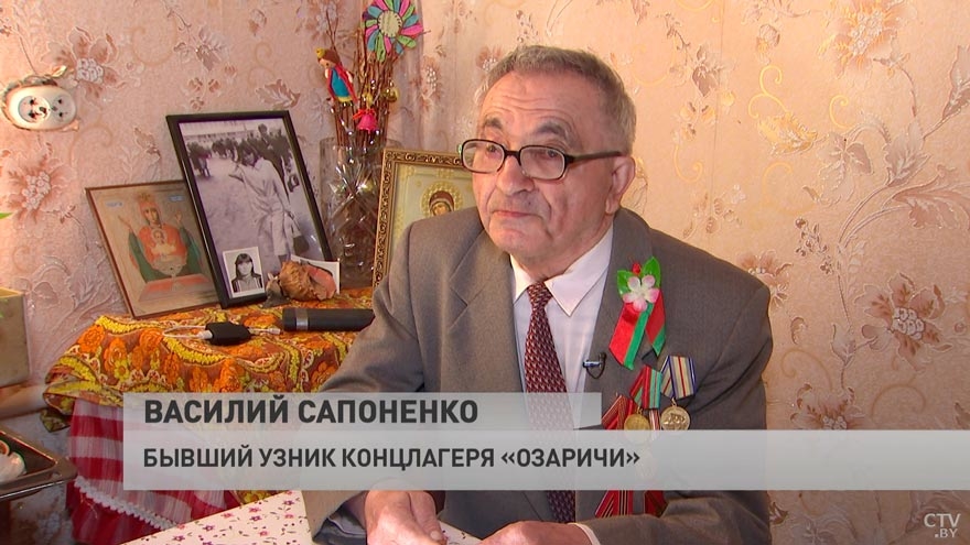 На СТВ вышел сюжет о жителе аг. Колодищи - бывшем узнике концлагеря Озаричи