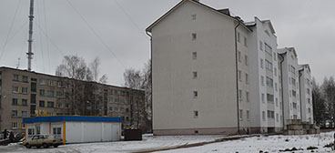Жилой дом для граждан социальной категории в Колодищах: будущим новоселам выдают ключи