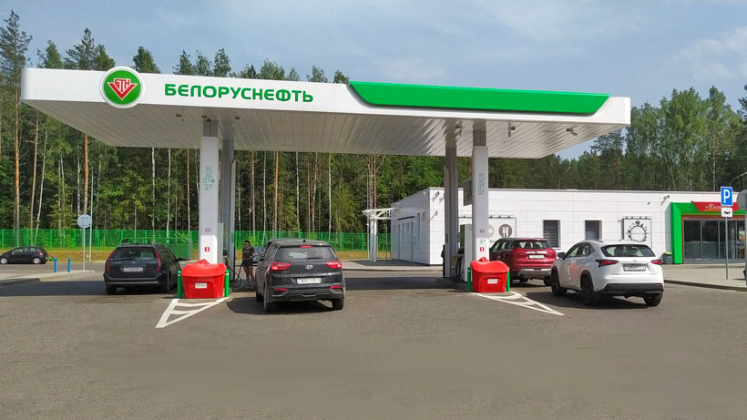 На всех АЗС "Белоруснефть" установят более современные посты подкачки шин. Что в них будет нового