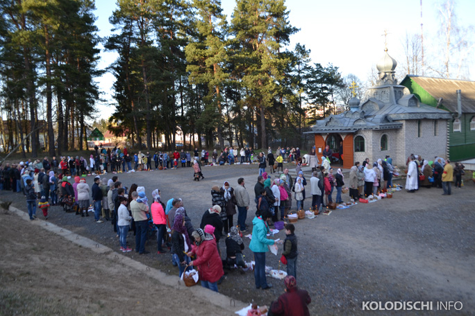 Освящение пасхальных куличей в храмах Колодищ пройдёт 23 и 24 апреля