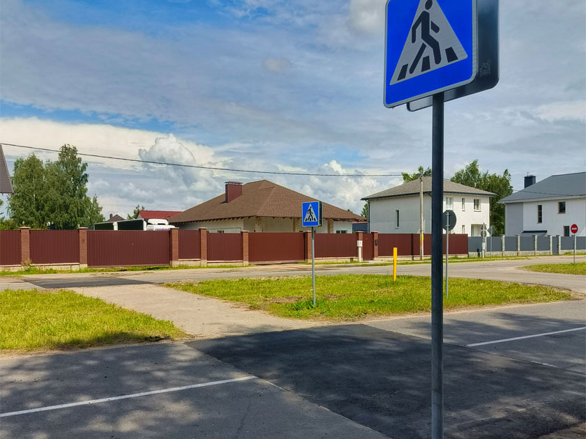 На месте ДТП в Колодищах сделали приподнятый пешеходный переход