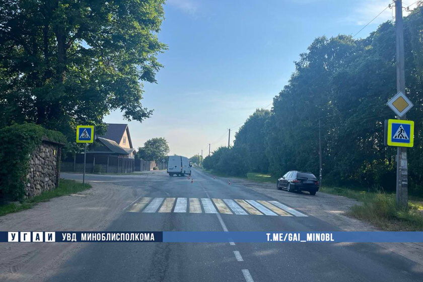 В Колодищах на пешеходном переходе BMW сбил 17-летнего пешехода