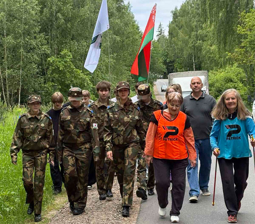 В Колодищах прошел ветеранский марафон, посвящённый 85-й годовщине начала ВОВ
