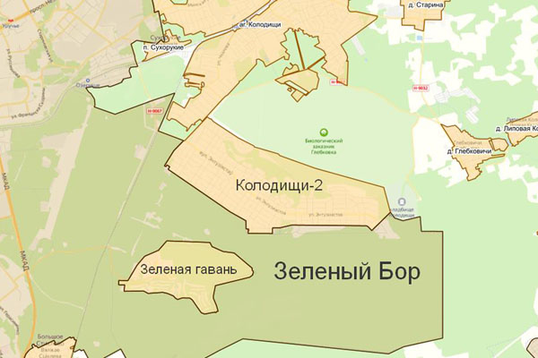Мингорисполком возобновил проектирование инженерно-транспортной инфраструктуры к Зеленому Бору