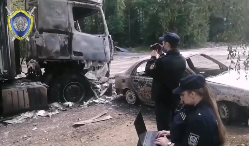 По факту пожара на складах в Колодищах возбуждено уголовное дело