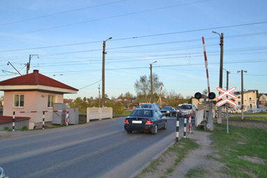 ЖД переезд в Колодищах будет закрыт ночью 22 августа с 23.00 до 5.00 утра 23 августа