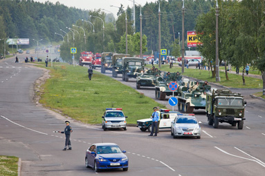 Вечером 26 марта временно ограничат движение по одной из подъездных дорог к поселку Колодищи